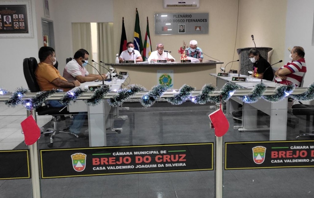 Câmara Municipal de Brejo do Cruz encerra Ano Legislativo com mais de 50 proposituras aprovadas em prol da população.
